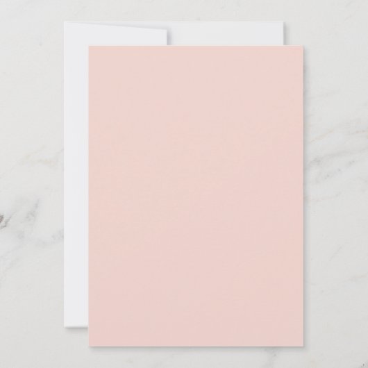 Roze moderne, vette tekst opslaan datum kaart (Achterkant)