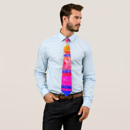 Roze moderne zakelijke roze roze blauw, helder stropdas
