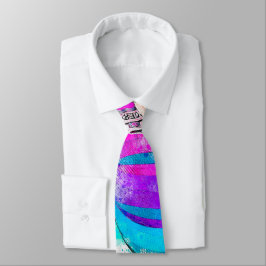 Roze moderne zakelijke roze roze blauw, helder stropdas