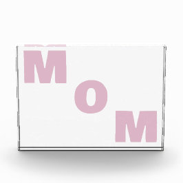 Roze Moeder Moederdag Familie Fotocollage Fotoblokken