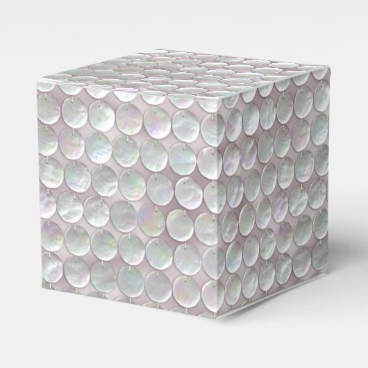 Roze moeder van Parelsequins Bedankdoosjes (Voorkant Zijde)