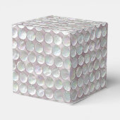 Roze moeder van Parelsequins Bedankdoosjes (Achterkant)