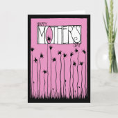 Roze Moederdag Kaart (Voorkant)