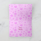 Roze Moederdag Kaart (Binnen)