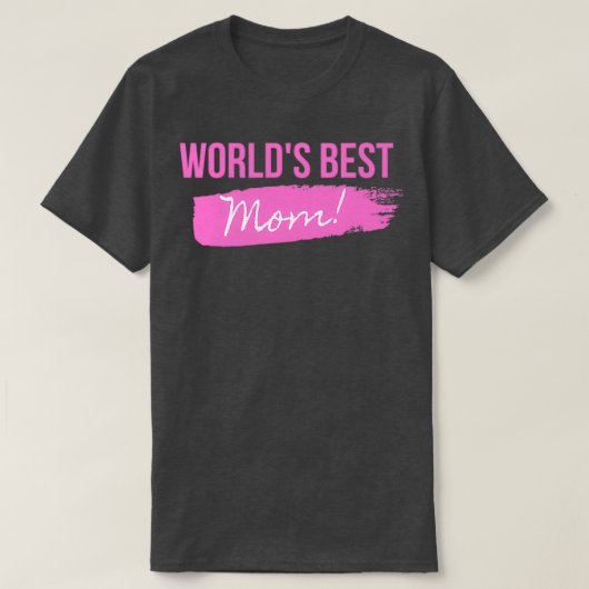 Roze Moederdag Occasion T-shirt (Design voorkant)