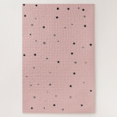 Roze moeilijk op te lossen legpuzzel (Verticaal)