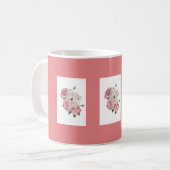 Roze mok (Voorkant links)