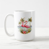 Roze Mok Flamingo (Links)