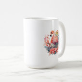 Roze Mok Flamingo (Voorkant rechts)