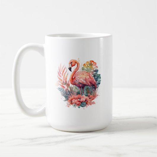 Roze Mok Flamingo (Links)