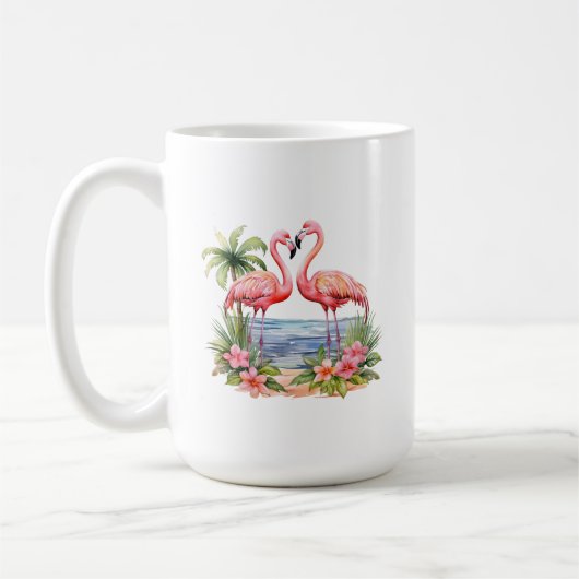 Roze Mok Flamingo (Links)