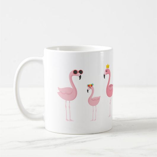 Roze Mok Flamingo (Links)