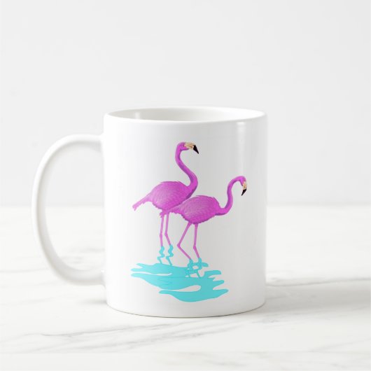 Roze Mok Flamingo (Links)