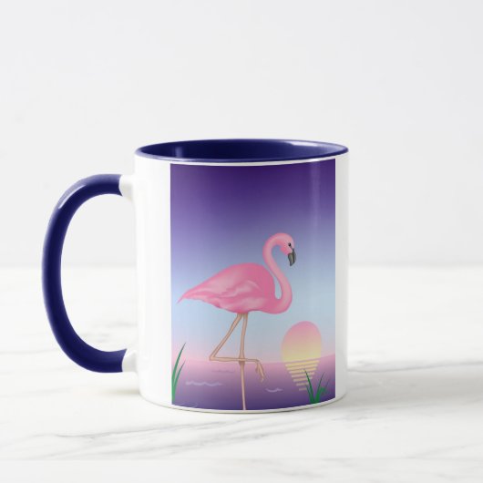 Roze Mok Flamingo (Links)