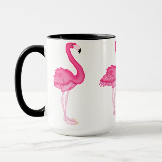 Roze mok Flamingo koffie (Links)