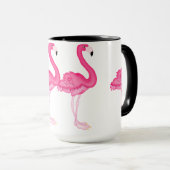 Roze mok Flamingo koffie (Voorkant rechts)
