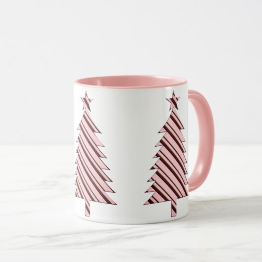 Roze Mok kerstboomriet (Voorkant rechts)