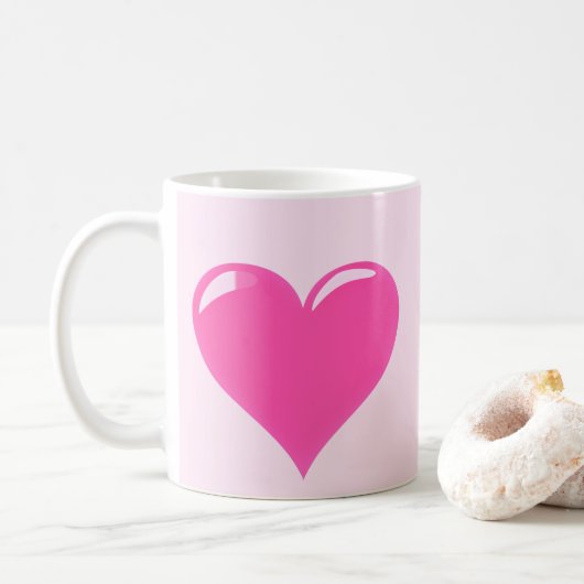 Roze Mok met hart (Met donut)