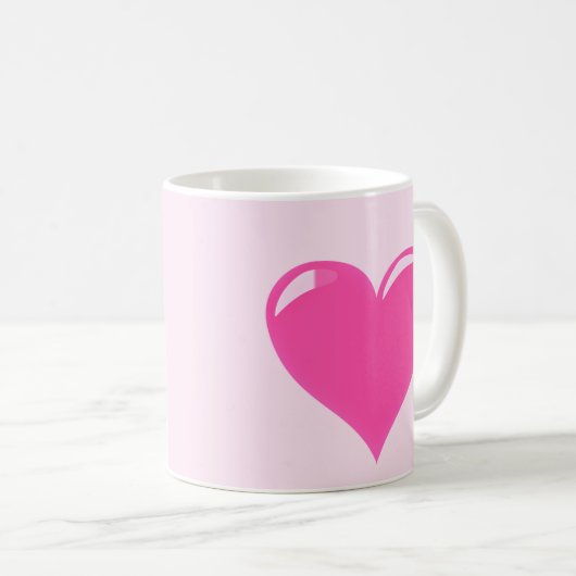 Roze Mok met hart (Voorkant rechts)