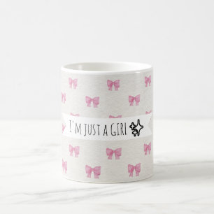 Roze mok met strik