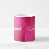 Roze Mok van de Bridesmaïde glitter (Center)