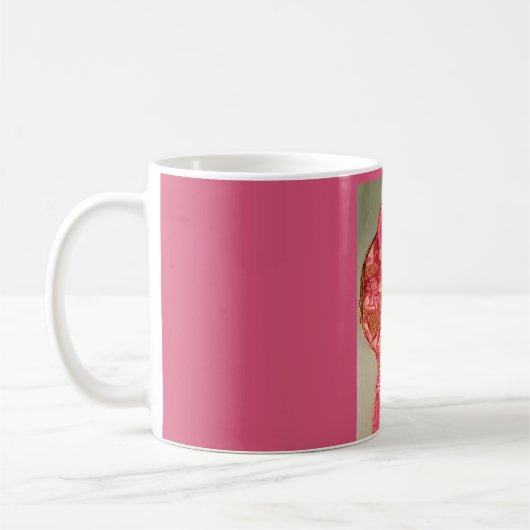 Roze Mok van de porseleinkast (Links)