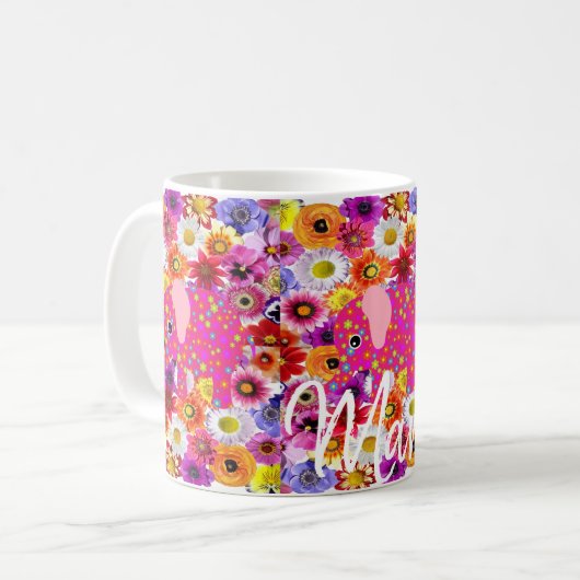 Roze Mok van Varkensflessen (Voorkant links)