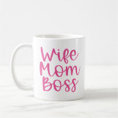Roze Mok voor mama met vrouw Boss (Links)