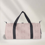 Roze mongram patroon, dans duffel tassen<br><div class="desc">Introductie van de Pink Monogram Simple Modern Women's Duffel Bag, een veelzijdige metgezel op maat van de actieve vrouw. De stoffige roze tint, versierd met een smaakvol monogram-ontwerp, combineert eenvoud met moderne elegantie, waardoor het een stijlvolle keuze is voor de sportschool, dans, reizen of elke sport. Deze plunjezak is gemaakt...</div>