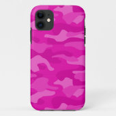 Roze monocolor Camo Case-Mate iPhone Case (Achterkant)