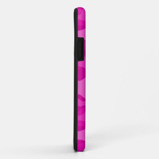 Roze monocolor Camo Case-Mate iPhone Case (Achterkant/rechts)