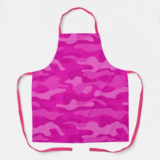 Roze monocolor Camo Schort (Voorkant)