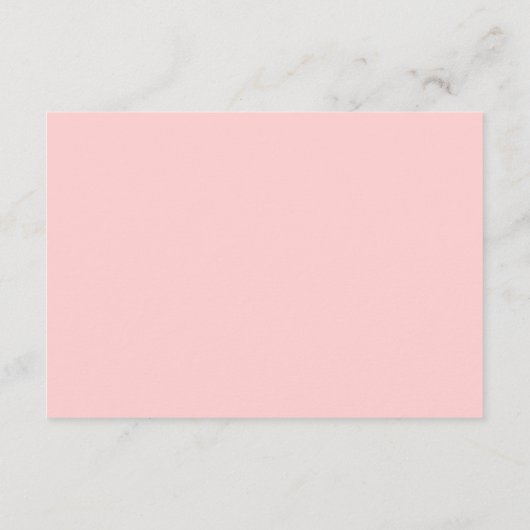 Roze monogram advies voor het spel met de bride Sh (Achterkant)