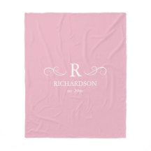 Roze monogram