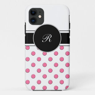 Roze Monogram iPhone 5 Hoesjes