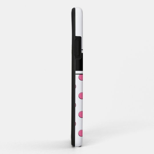 Roze Monogram iPhone 5 Hoesjes (Achterkant/rechts)