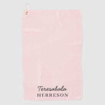 Roze Monogram met Blozende Tint | Moderne Minimali
