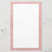 Roze monogram met schaarste briefpapier (Achterkant)