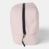 Roze Monogram Minimaal Moderne Reis Toilettasje (Rechts)
