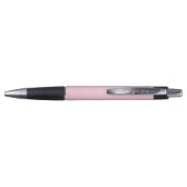 Roze monogram naam script pen (Achterkant)