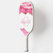Roze monogram pickleball paddle (Links)
