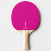 Roze Monogram Tafeltennisbat (Achterkant)