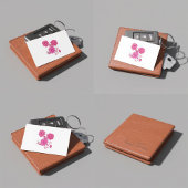 Roze monogram Visitekaartjes | Girly & Elegant