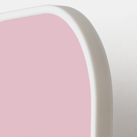 Roze monogram waterverf pickleball paddle (Links Detail)