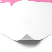 Roze Monster Big Sister Poster (Hoek)