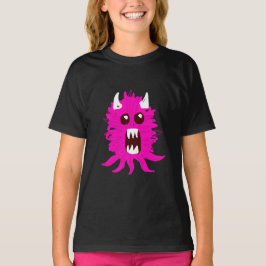 Roze Monster Girl's T-Shirt