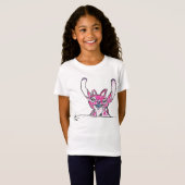 Roze Monster T-shirt (Voorkant volledig)