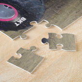 Roze Monstertruck Legpuzzel (Zijkant)