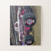 Roze Monstertruck Legpuzzel (Verticaal)
