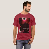 Roze moonboom t-shirt (Voorkant volledig)